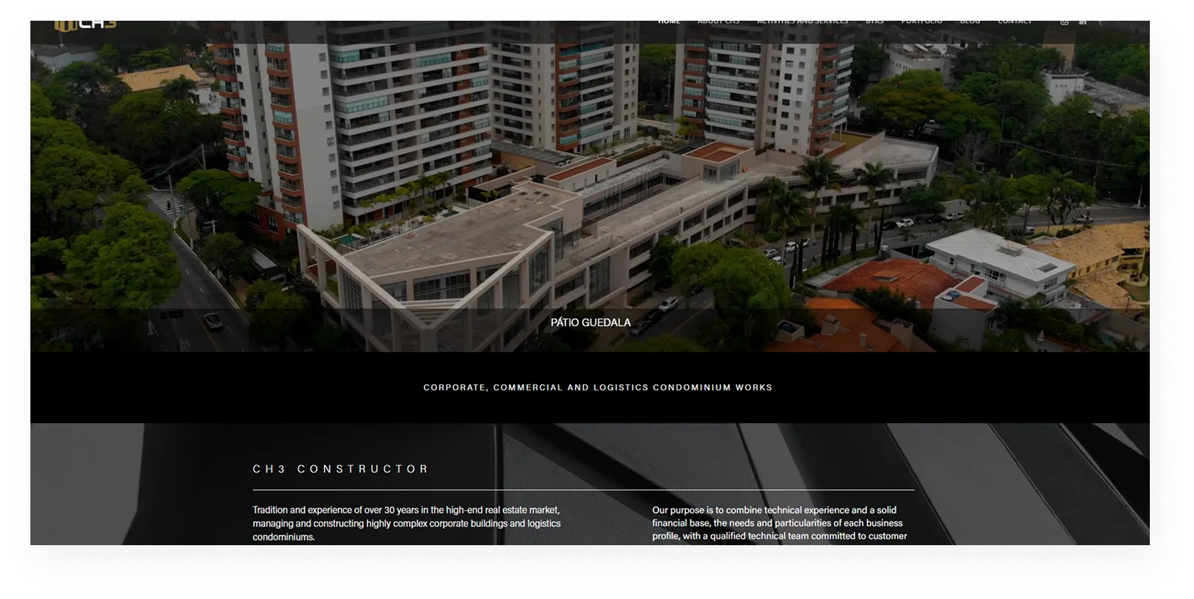 Landing page para curso online de marketing digital com elementos visuais atraentes